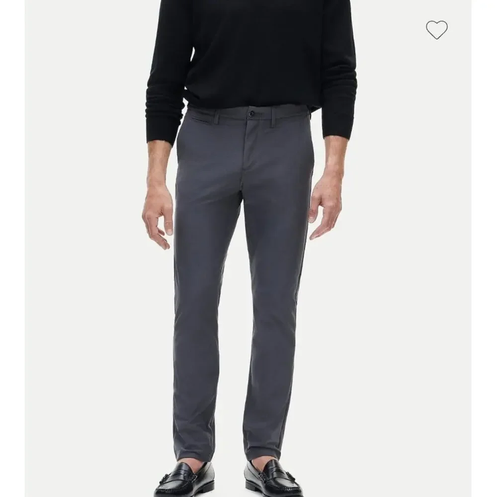 NWT J. Crew 770 Straight-Fit Tech Pant Atlantic Slate 33/32 *Flaw